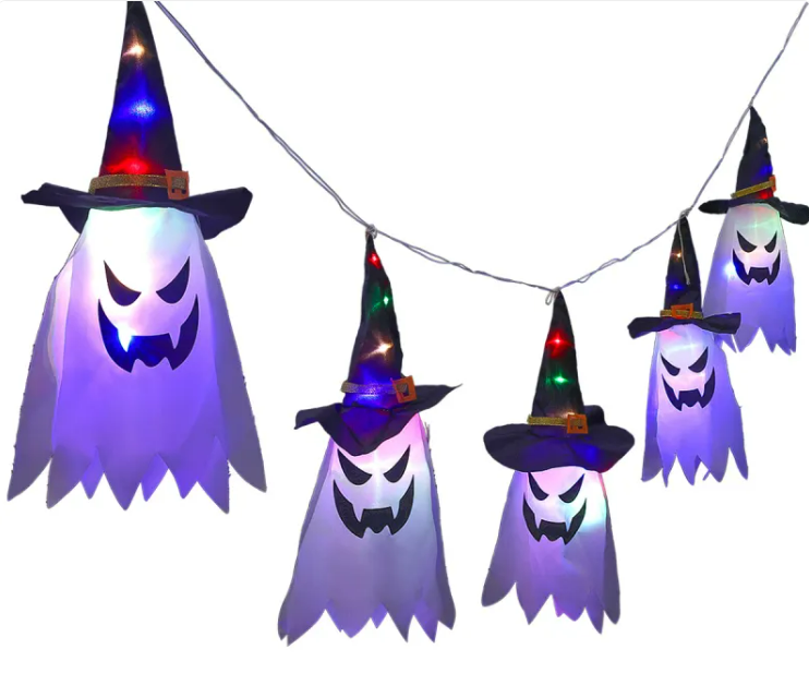 ANTVERO Five-Ghost Hanging String Lights