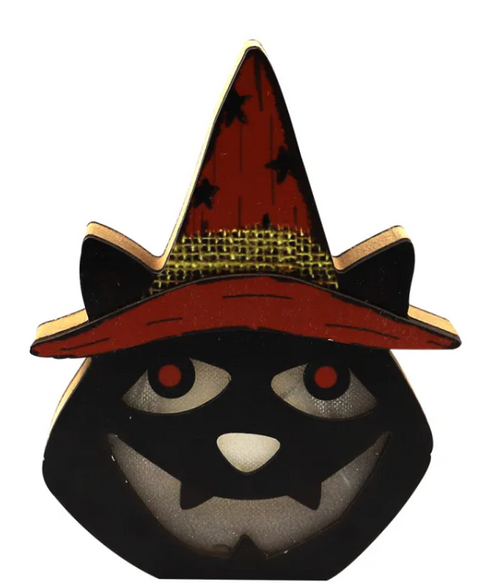 ANTVERO Wooden Pumpkin Halloween Decor