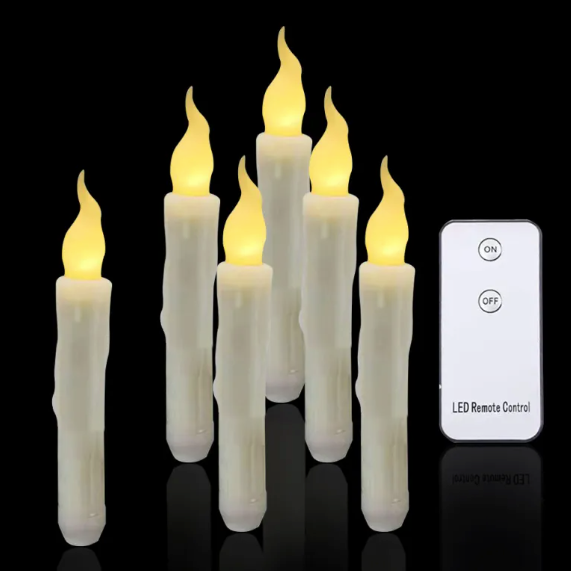 ANTVERO Flickering Flameless LED Candles