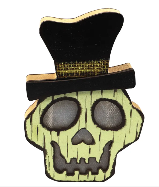 ANTVERO Wooden Pumpkin Halloween Decor
